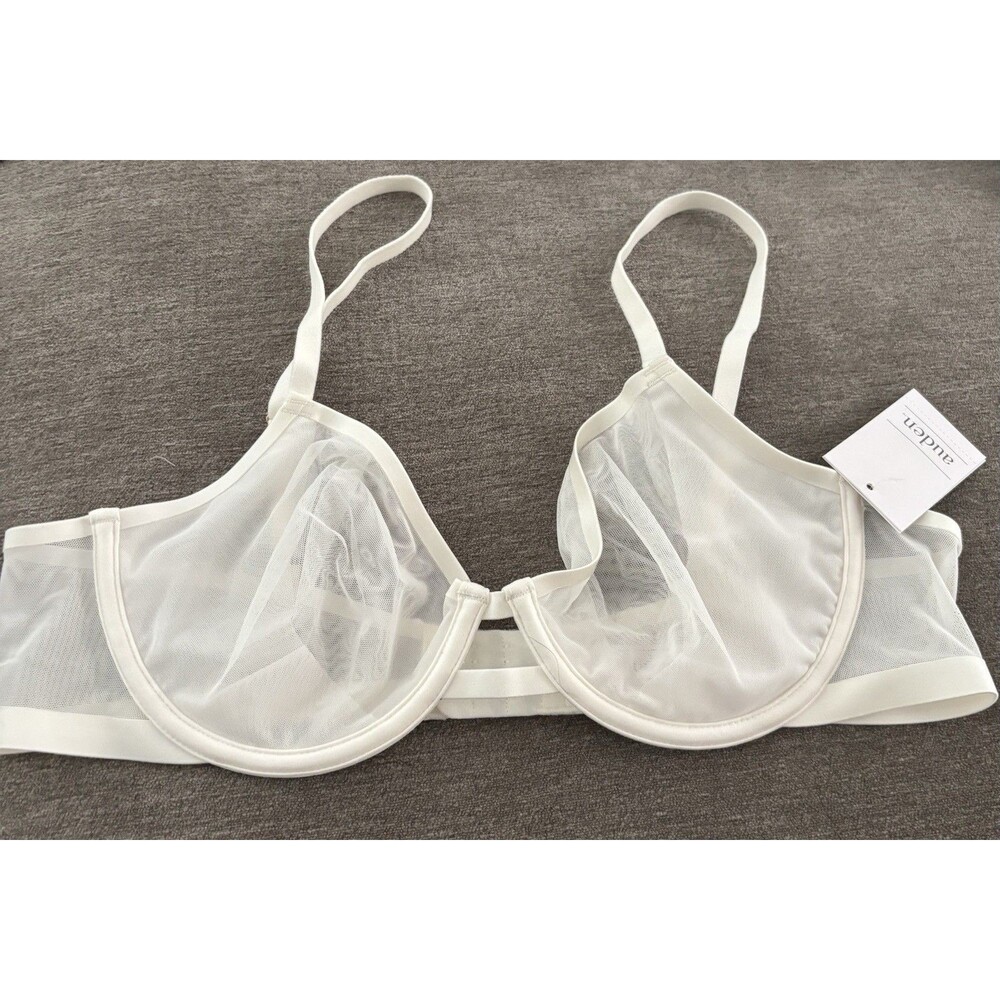 NWT Auden Smooth Unlined Comfort Wire Demi Coverage Bra 36A
